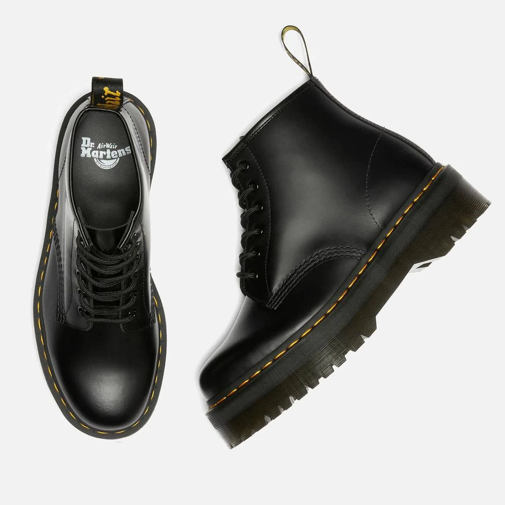 商品Dr. Martens|DR. MARTENS 101 SMOOTH LEATHER QUAD BOOTS,价格¥1271,第5张图片详细描述