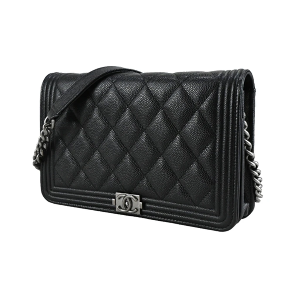 CHANEL 黑色女士斜挎包 AP1117-B01489-94305 商品