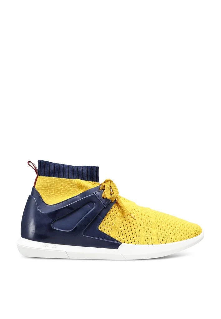 商品Bally|NEW Bally Avallo Men's Kodak Leather & Fabric Sneakers,价格¥1633,第1张图片