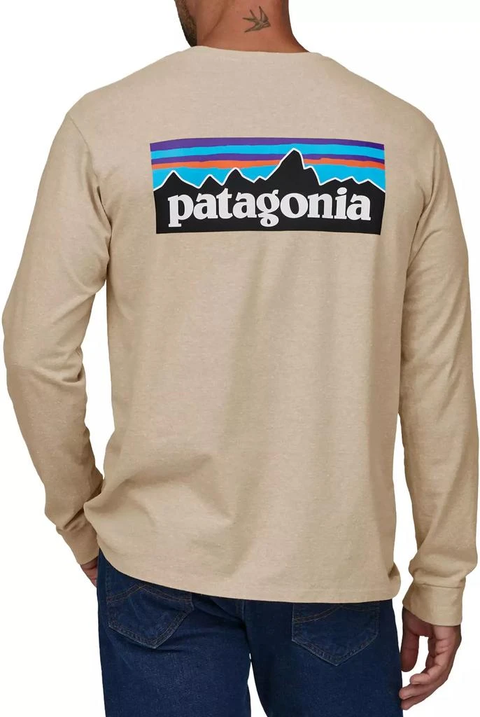 商品Patagonia|男款 P-6 徽式 长袖T恤,价格¥373,第1张图片