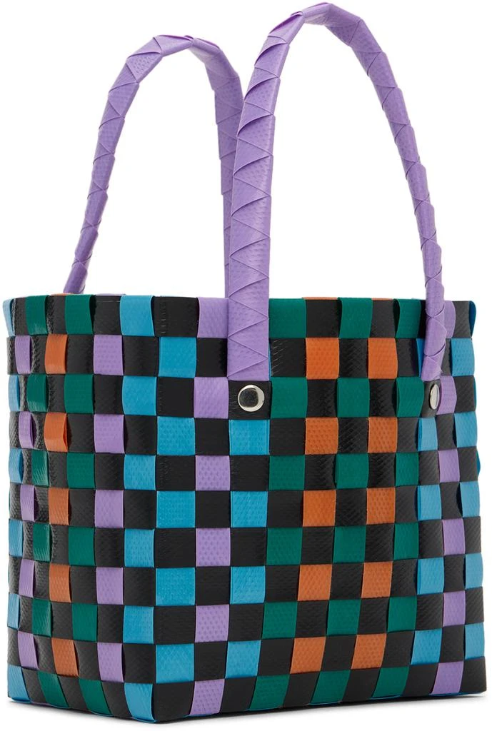 商品Marni|Kids Multicolor Micro Basket Tote,价格¥641,第3张图片详细描述