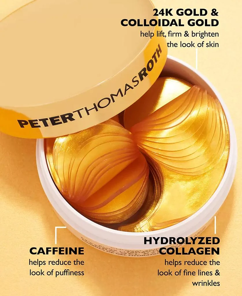 商品Peter Thomas Roth|24K金奢华提升紧致补水眼部胶质贴片,价格¥562,第4张图片详细描述