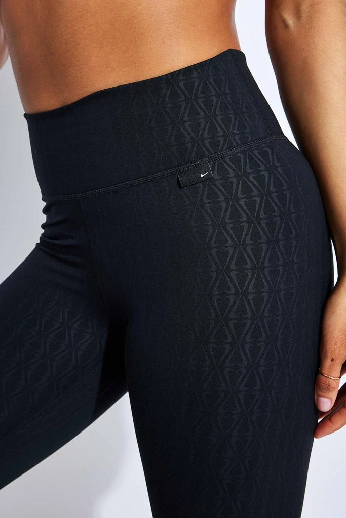 商品NIKE|Dri-FIT One Luxe Printed Legging - Black,价格¥316,第3张图片详细描述