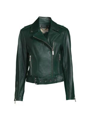 Leather Moto Jacket商品第3张图片规格展示