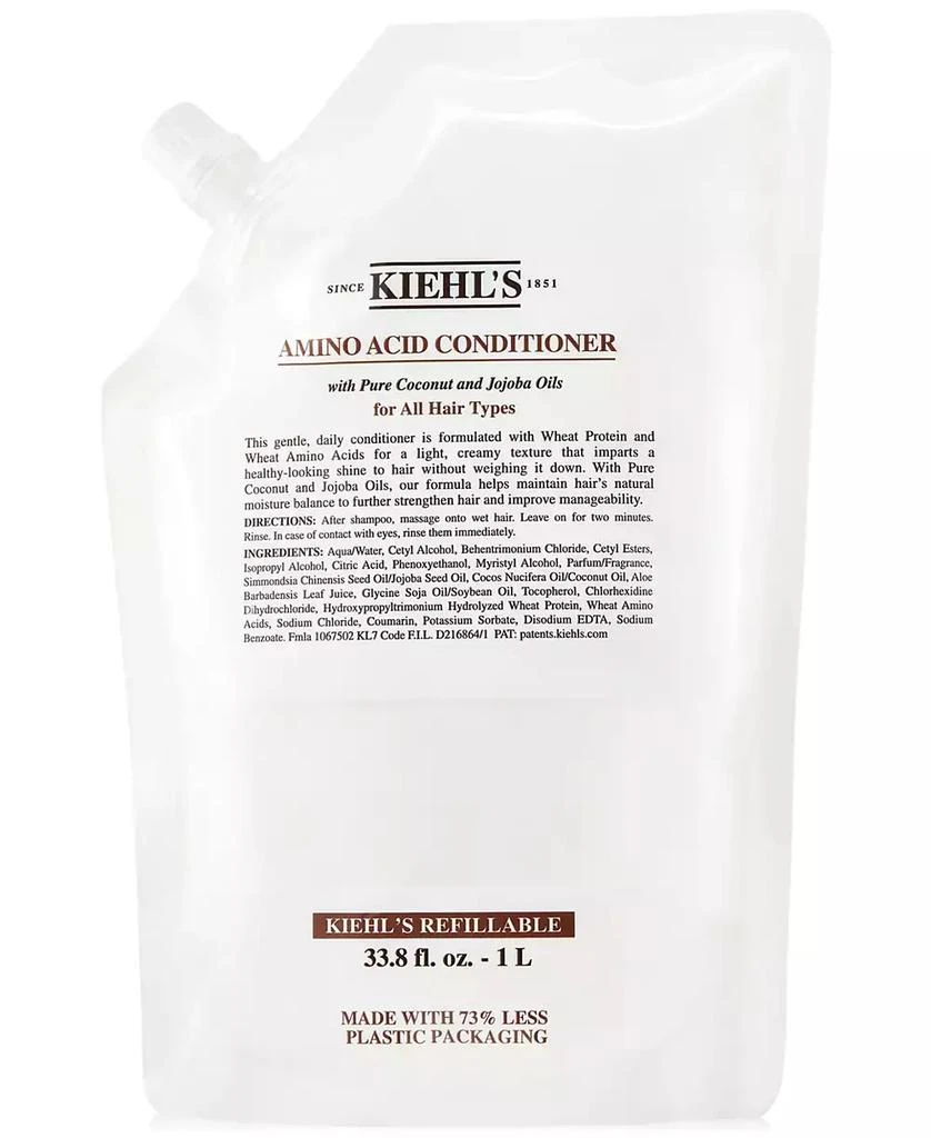 商品Kiehl's|Amino Acid Conditioner Refill, 33.8-oz.,价格¥438,第2张图片详细描述