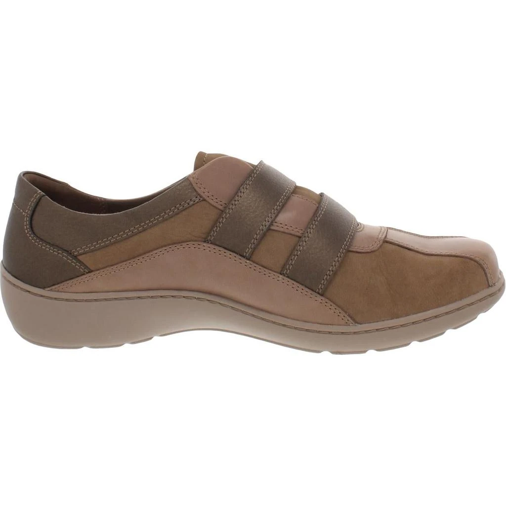 商品Clarks|Clarks Cora Azalia Women's Leather Colorblock Cushioned Sneakers,价格¥132,第3张图片详细描述