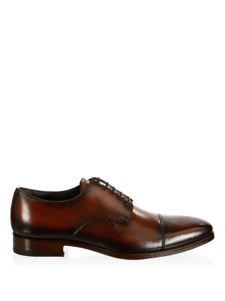 商品A. Testoni|Cap Toe Leather Derbys,价格¥4122,第5张图片详细描述