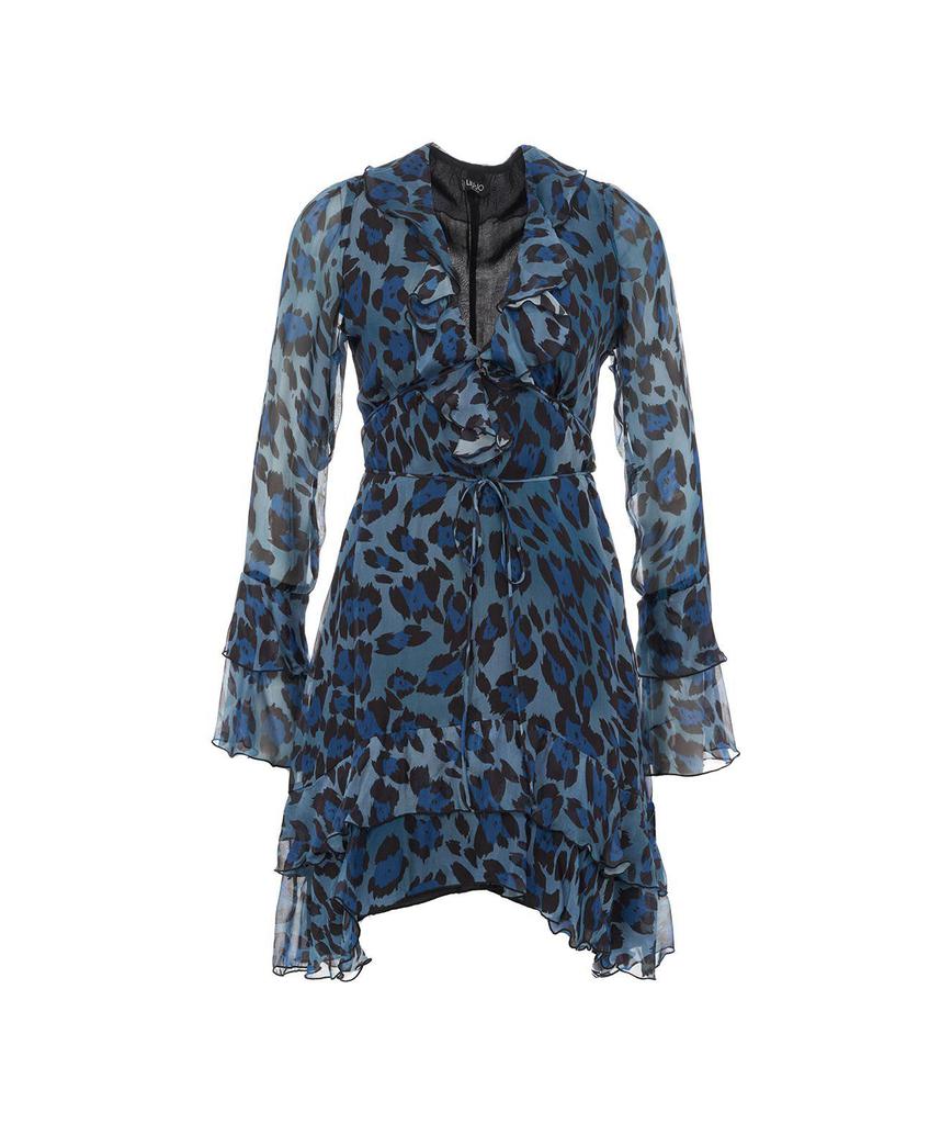 Liu Jo Women's Blue Other Materials Dress商品第1张图片规格展示