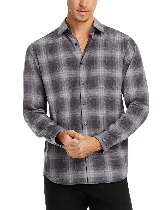 商品Theory|Irving Shade Flannel Shirt,价格¥504,第1张图片