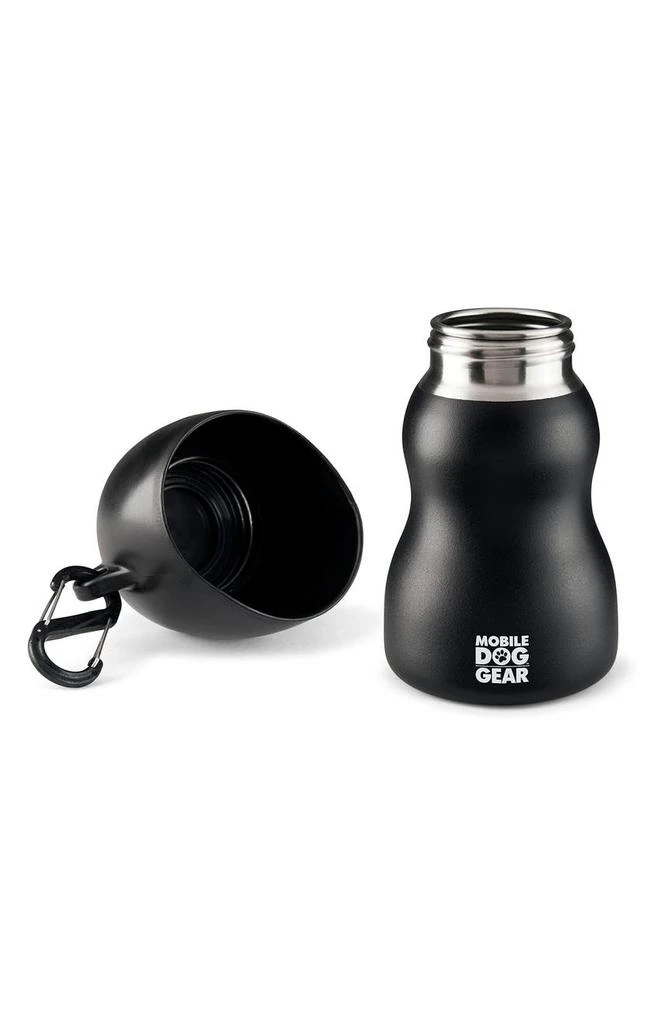 商品MOBILE DOG GEAR|9.5oz. Water Bottle - Black/Blue - Set of 2,价格¥435,第1张图片