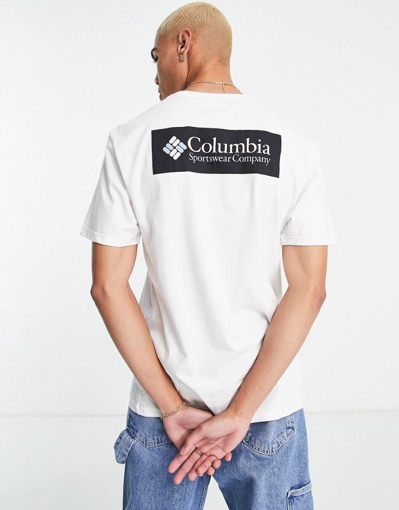 Columbia North Cascades t-shirt in white商品第1张图片规格展示