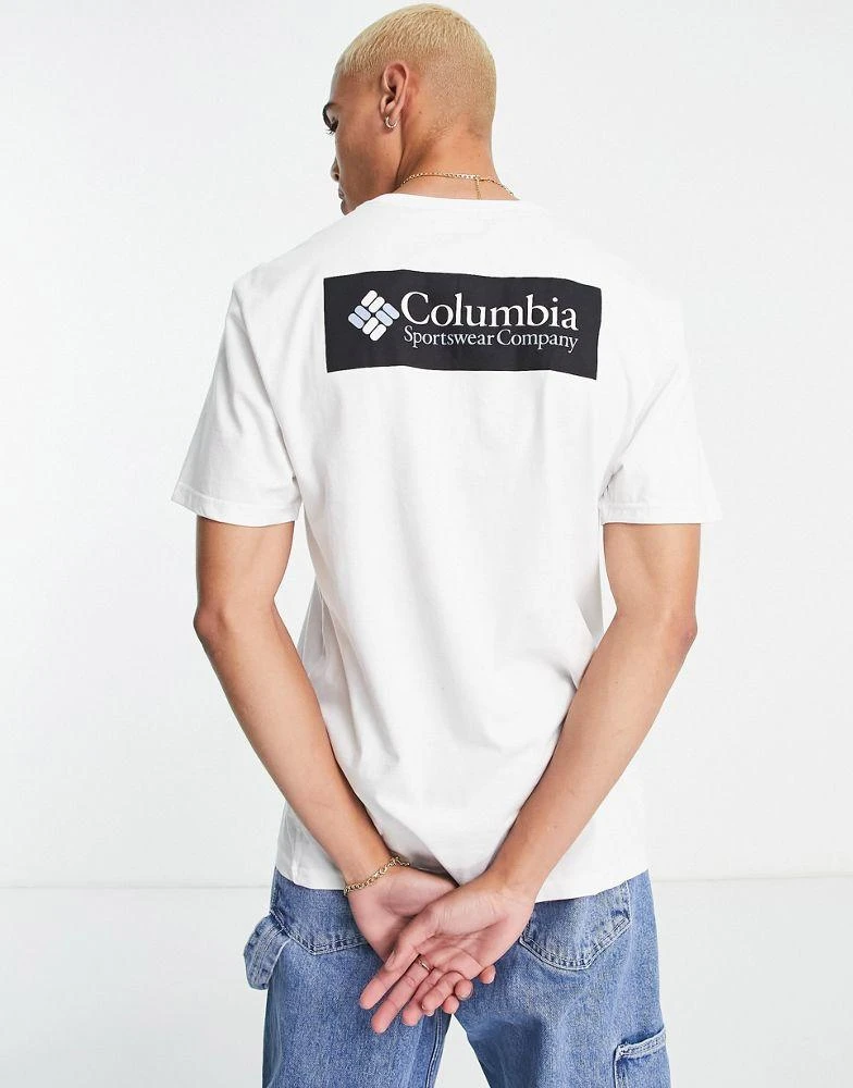 商品Columbia|Columbia North Cascades t-shirt in white,价格¥126,第1张图片