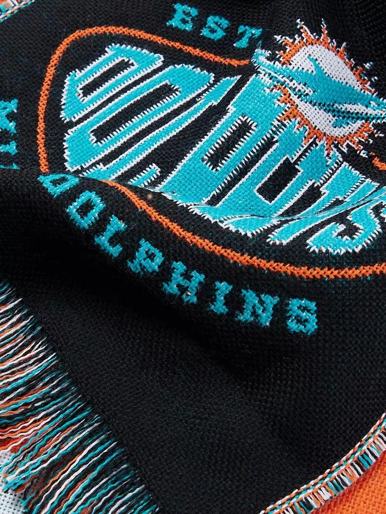 商品Hugo Boss|BOSS x NFL Logo Scarf with Miami Dolphins,价格¥1109,第2张图片详细描述