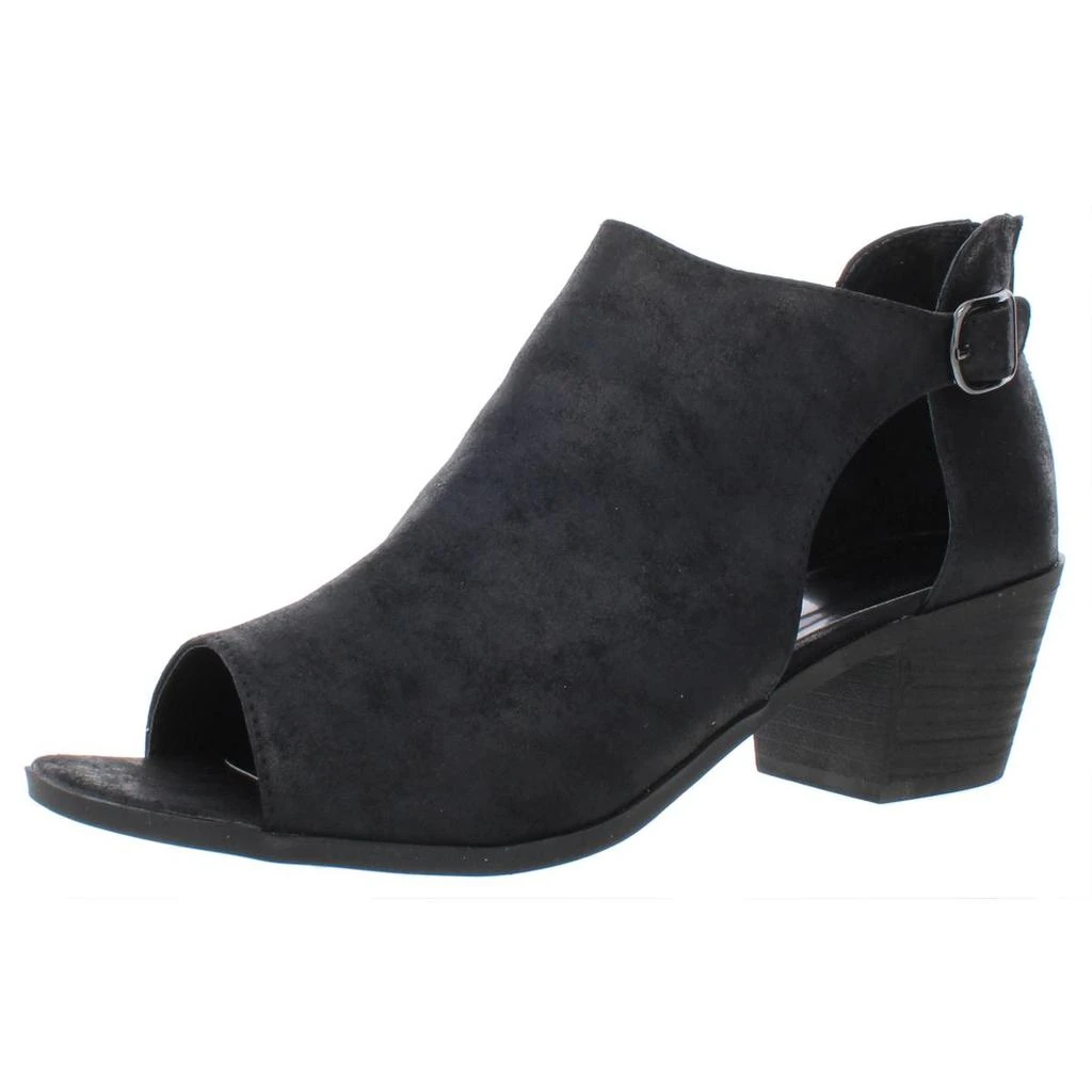 商品CARLOS by Carlos Santana|Carlos by Carlos Santana Womens Della  Faux Leather Peep Toe Ankle Boots,价格¥154,第1张图片