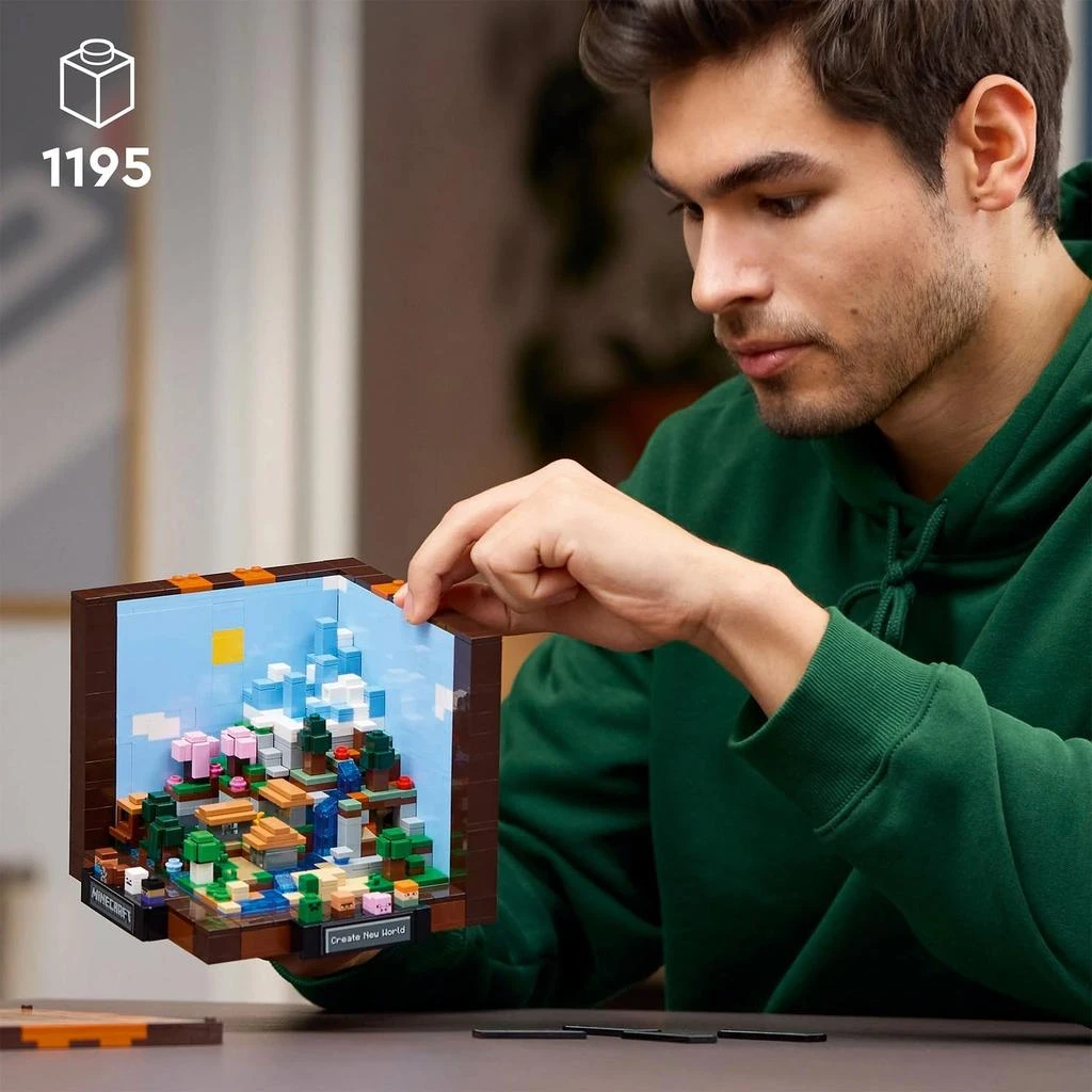 商品LEGO|LEGO Minecraft The Crafting Table model Set for Adults 21265,价格¥746,第5张图片详细描述