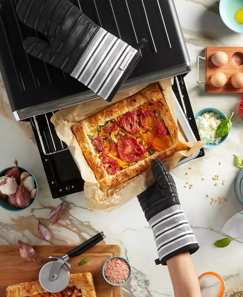 商品KitchenAid|Albany Oven Mitt 2-Pack Set, 7" x 13",价格¥223,第5张图片详细描述