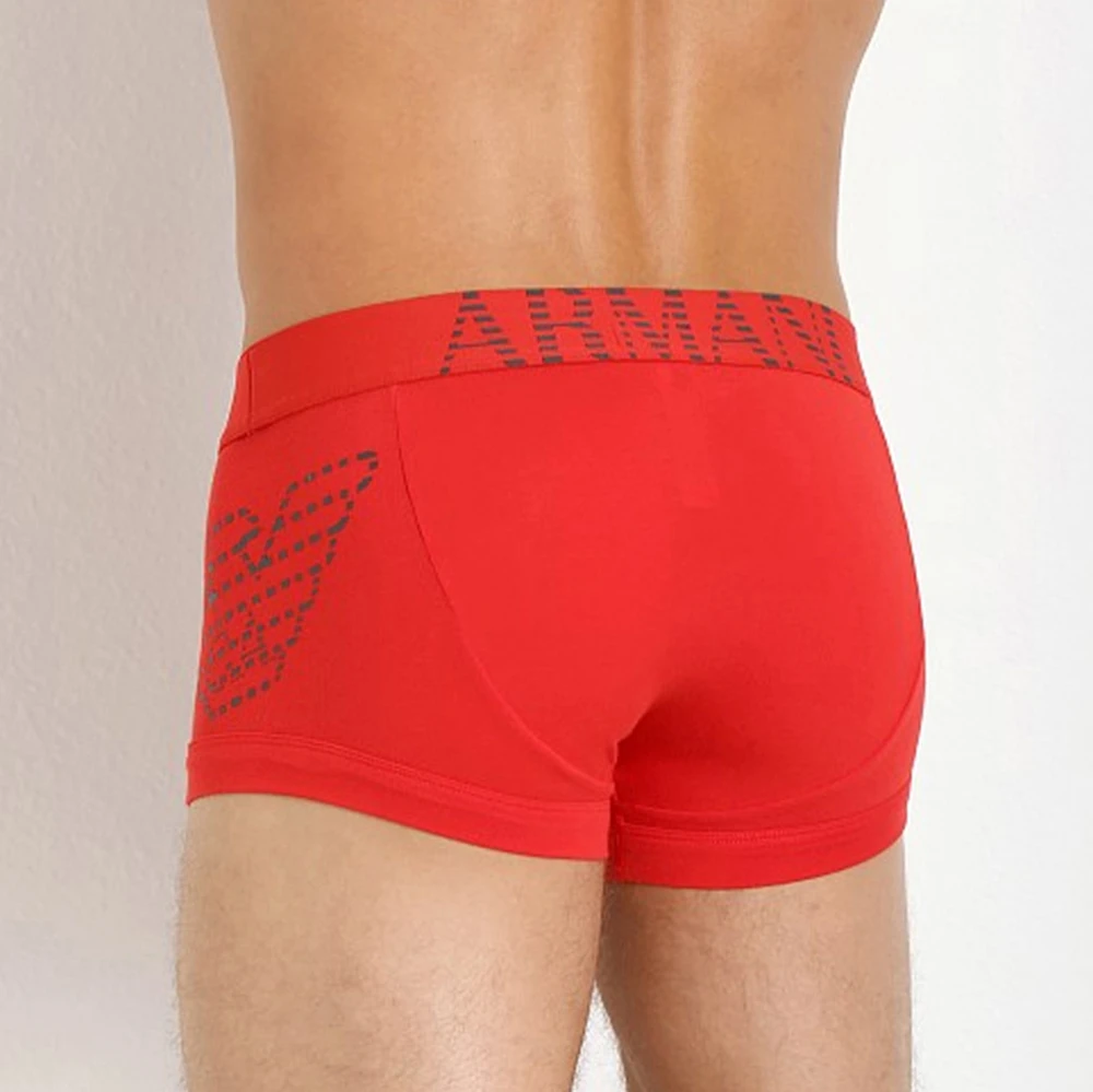 EMPORIO ARMANI 男士荧光红色平角内裤 111866-4A725-10874 商品