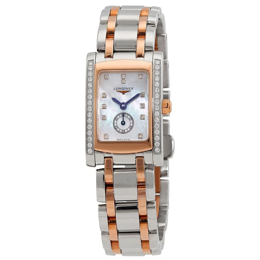 商品[二手商品] Longines|Pre-owned Longines DolceVita Quartz Diamond White Mother of Pearl Dial Ladies Watch L5.155.5.89.7,价格¥16521,第1张图片