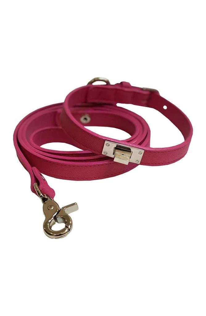 商品DOGS OF GLAMOUR|Charlotte Luxury Leash & Collar Set - Small,价格¥410,第1张图片