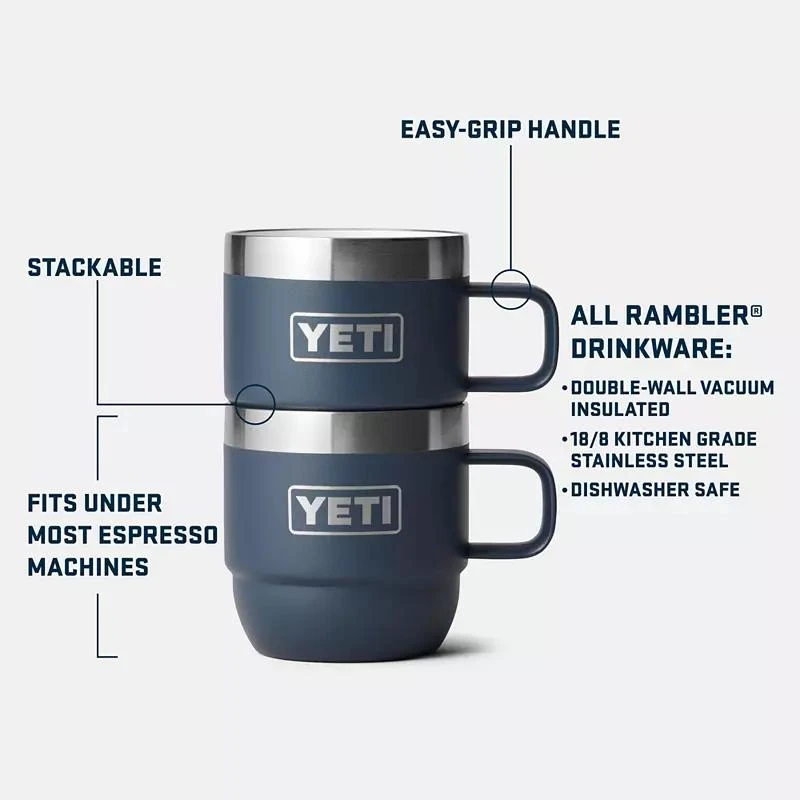 YETI 6 oz. Rambler Stackable Espresso Cups 商品