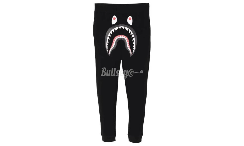 商品Bape|BAPE Camo Shark Reversible Sweatpants Black,价格¥3160,第1张图片