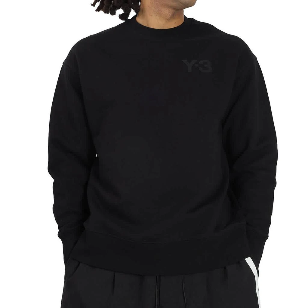 商品Adidas|Adidas Mens Black Y-3 Classic Chest Logo Sweatshirt, Size Medium,价格¥585,第1张图片