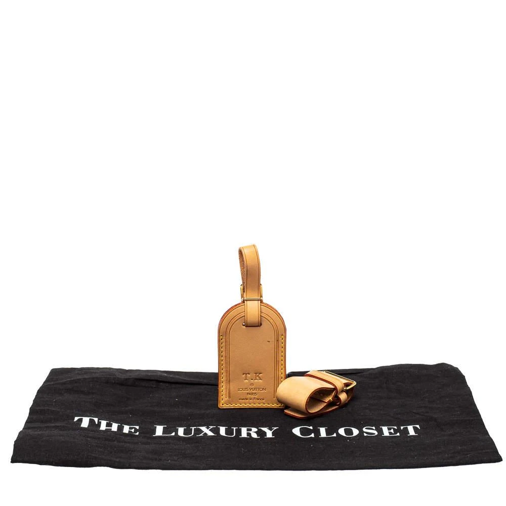 商品[二手商品] Louis Vuitton|Louis Vuitton Vachetta Leather Luggage Name Tag,价格¥1192,第5张图片详细描述
