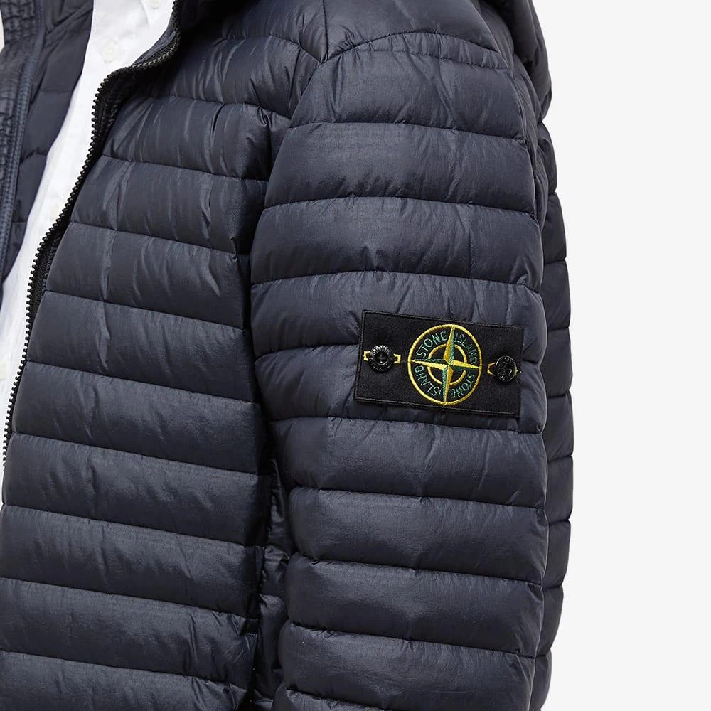 商品Stone Island|Stone Island Lightweight Hooded Down Jacket,价格¥3832,第5张图片详细描述