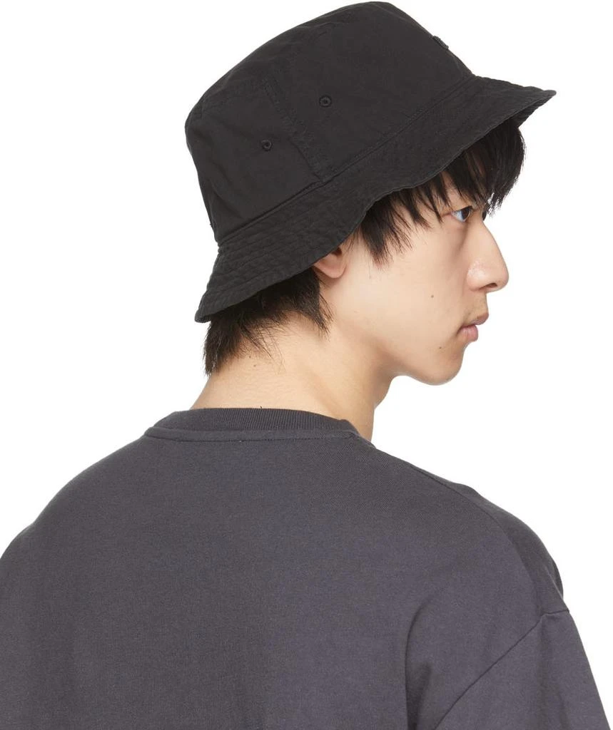 商品Acne Studios|Black Buko Face Bucket Hat,价格¥827,第3张图片详细描述