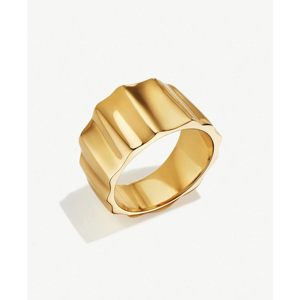 商品SOKO|24K Gold-Plated Fuliwa Band Ring,价格¥736,第3张图片详细描述