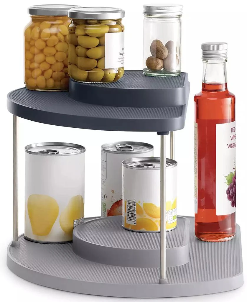 商品Joseph Joseph|CupboardStore™ 2-Tier Rotating Organizer,价格¥178,第4张图片详细描述