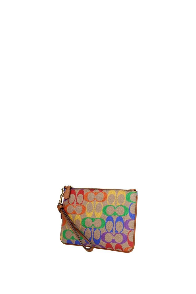 商品Coach|Clutches Fabric Beige Multicolor,价格¥533,第2张图片详细描述