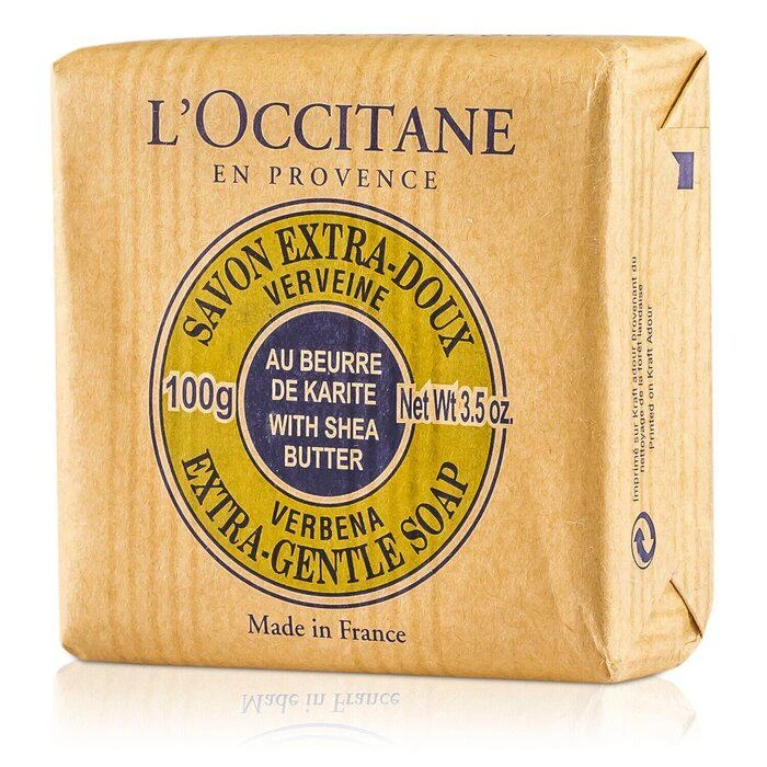 商品L'Occitane|L'Occitane 乳木果马鞭草味洁肤皂 身体皂 沐浴皂 温和保湿 沁爽舒缓 温和洁肤 100g/3.5oz,价格¥67,第2张图片详细描述