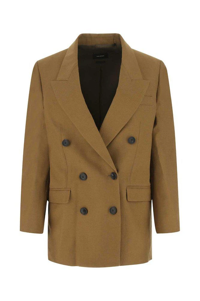 商品Isabel Marant|Isabel Marant Double-Breasted Tailored Blazer,价格¥4362,第1张图片