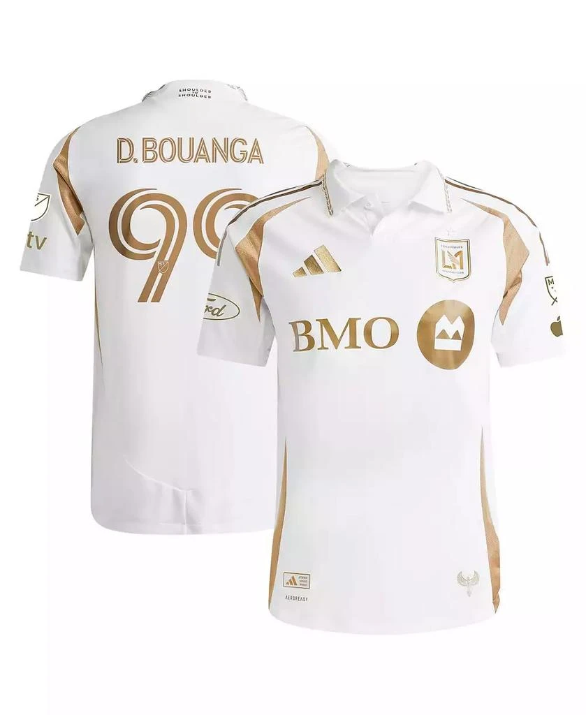 商品Adidas|Men's Denis Bouanga White LAFC 2025 Secondary Authentic Player Jersey,价格¥1451,第1张图片