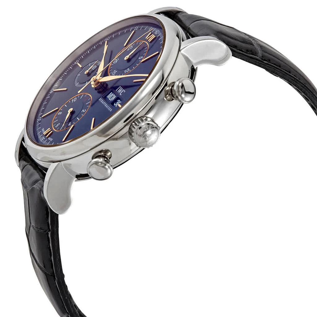商品IWC Schaffhausen|Portofino Chronograph Automatic Blue Dial Men's Watch IW391036,价格¥35842,第2张图片详细描述