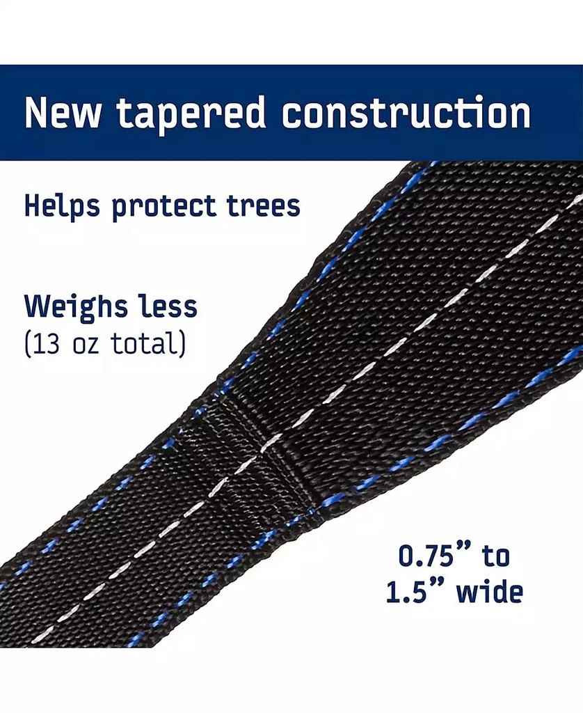 商品ENO|Atlas XL Suspension System - Tree Strap for Hammock - Accessories for Camping, Hiking, and Backpacking - Black/Royal,价格¥298,第3张图片详细描述