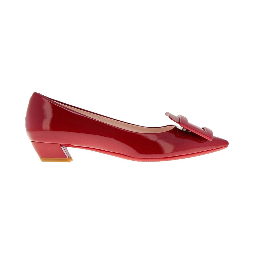 商品Roger Vivier|ROGER VIVIER 女士红色高跟鞋 RVW50823430-D1P-R406,价格¥4808,第1张图片