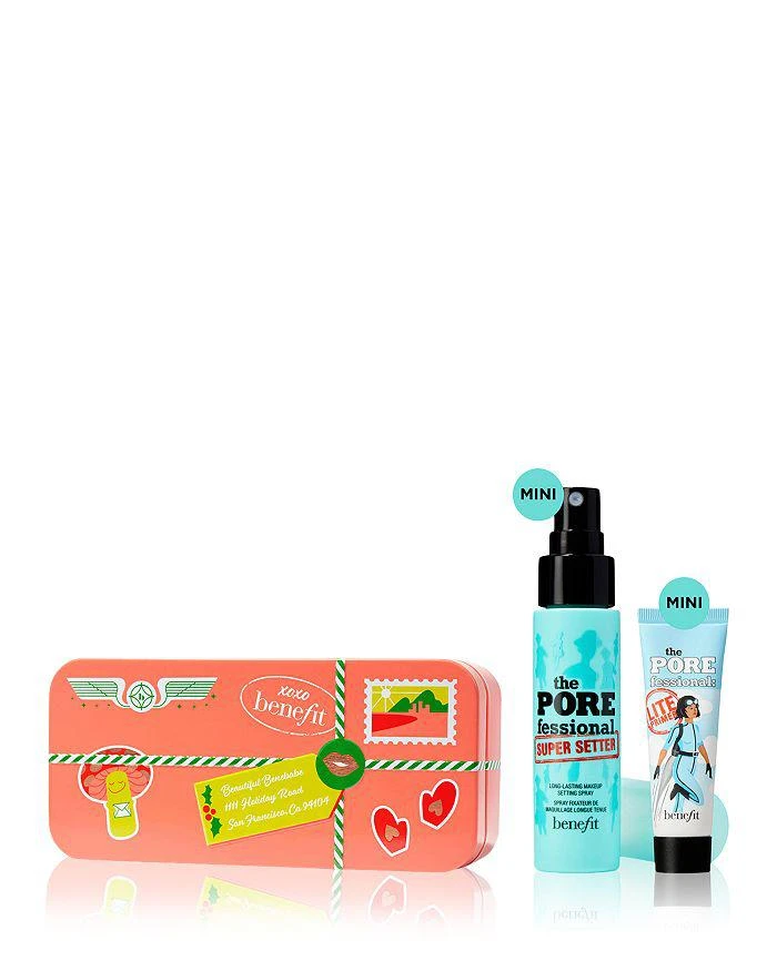 商品Benefit Cosmetics|The POREfect Parcel Mini Pore Primer & Setting Spray Set ($28 value),价格¥95,第3张图片详细描述