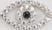 商品ADORNIA|White Rhodium Plated Pavé Swarovski Crystal Evil Eye Lariat Bracelet,价格¥151,第4张图片详细描述