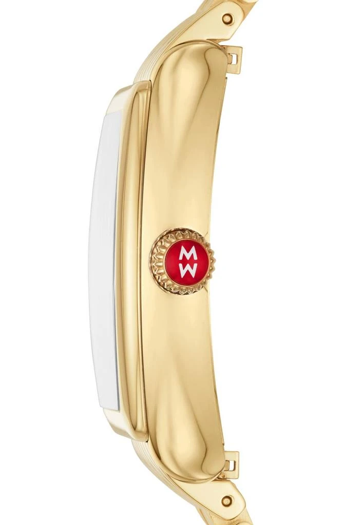 商品Michele|Relevé Two-Tone Diamond Dial Watch Head & Interchangeable Bracelet, 31mm x 32mm,价格¥9982,第3张图片详细描述