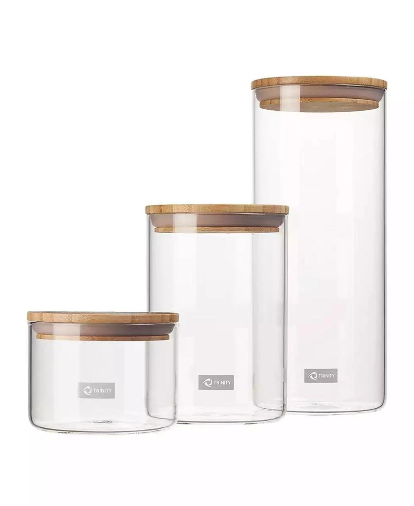 商品TRINITY|Glass Canister Set,价格¥611,第1张图片