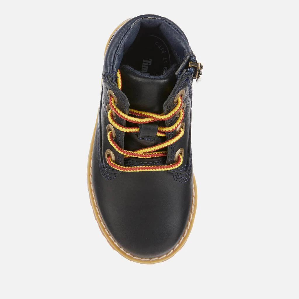 商品Timberland|Timberland Toddlers' Pokey Pine Leather 6 Inch Boots - Navy,价格¥265,第3张图片详细描述