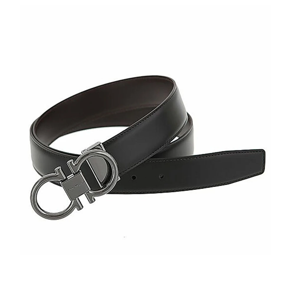 SALVATORE FERRAGAMO 黑色男士腰带 67-9938-694531 商品