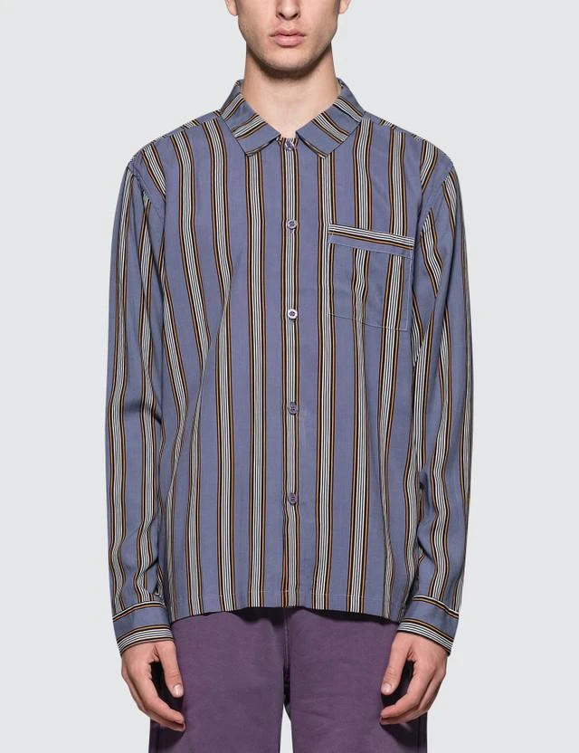 商品[二手商品] STUSSY|Cove Striped L/S Shirt,价格¥706,第1张图片