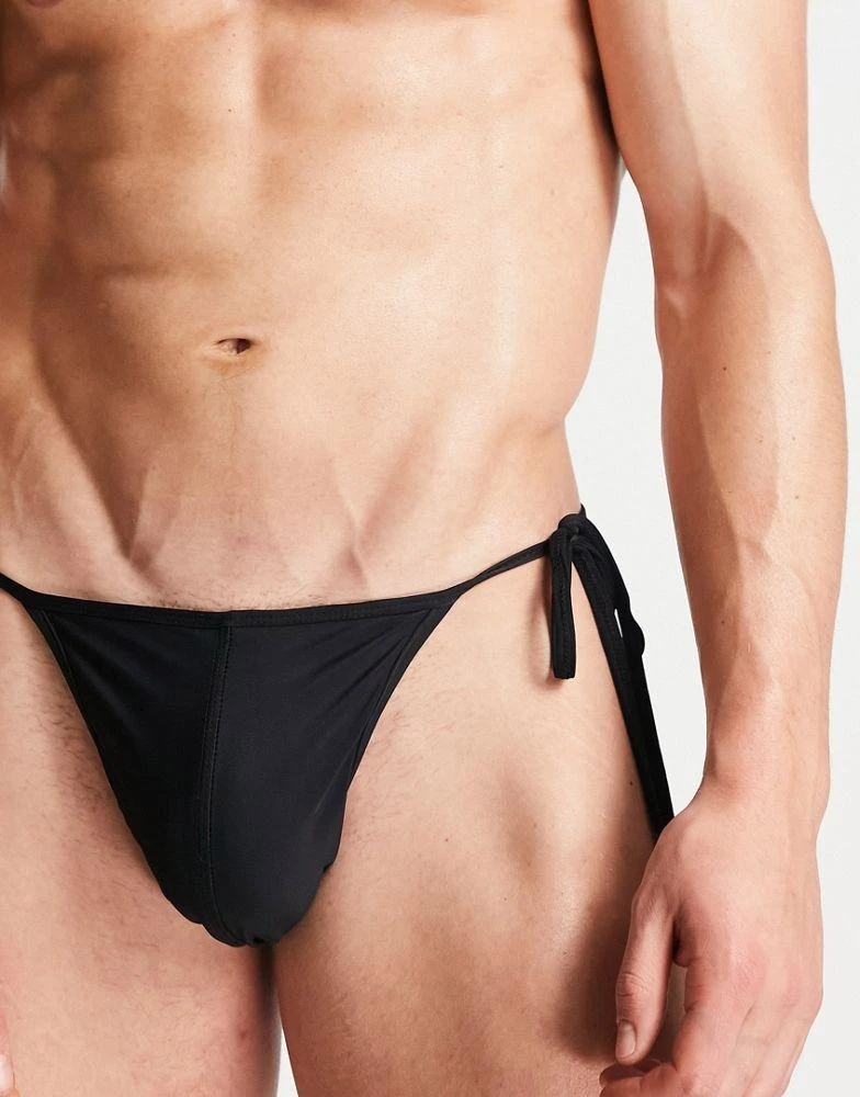 商品ASOS|ASOS DESIGN swim brief with tie sides,价格¥53,第4张图片详细描述