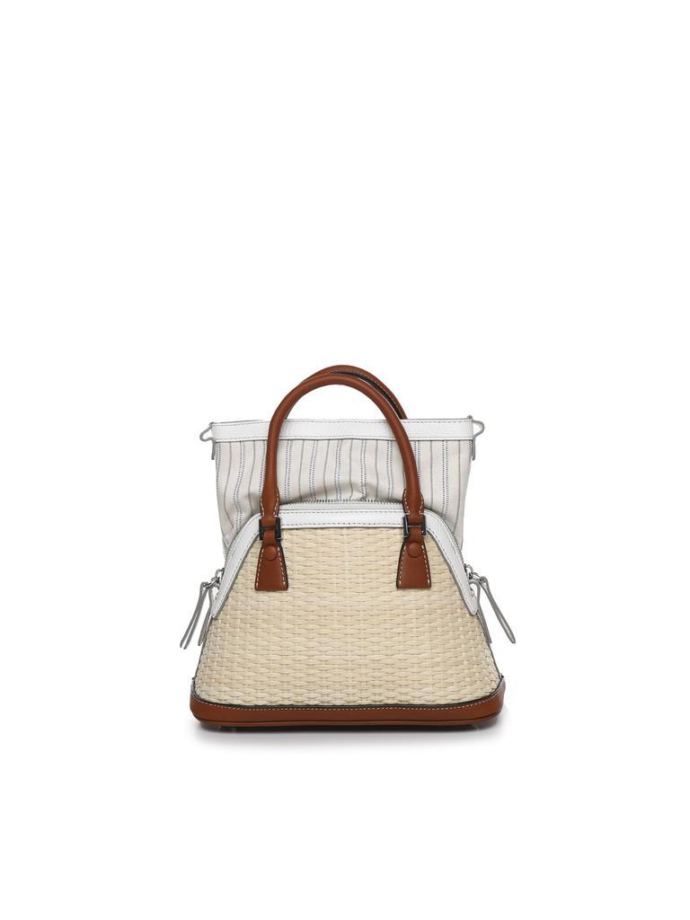 商品MAISON MARGIELA|Maison Margiela Shoulder Bag In Straw,价格¥11531,第5张图片详细描述