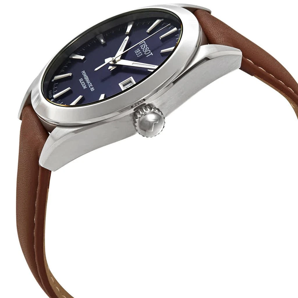 商品Tissot|Tissot Gentleman Automatic Blue Dial Mens Watch T127.407.16.041.00,价格¥4008,第2张图片详细描述