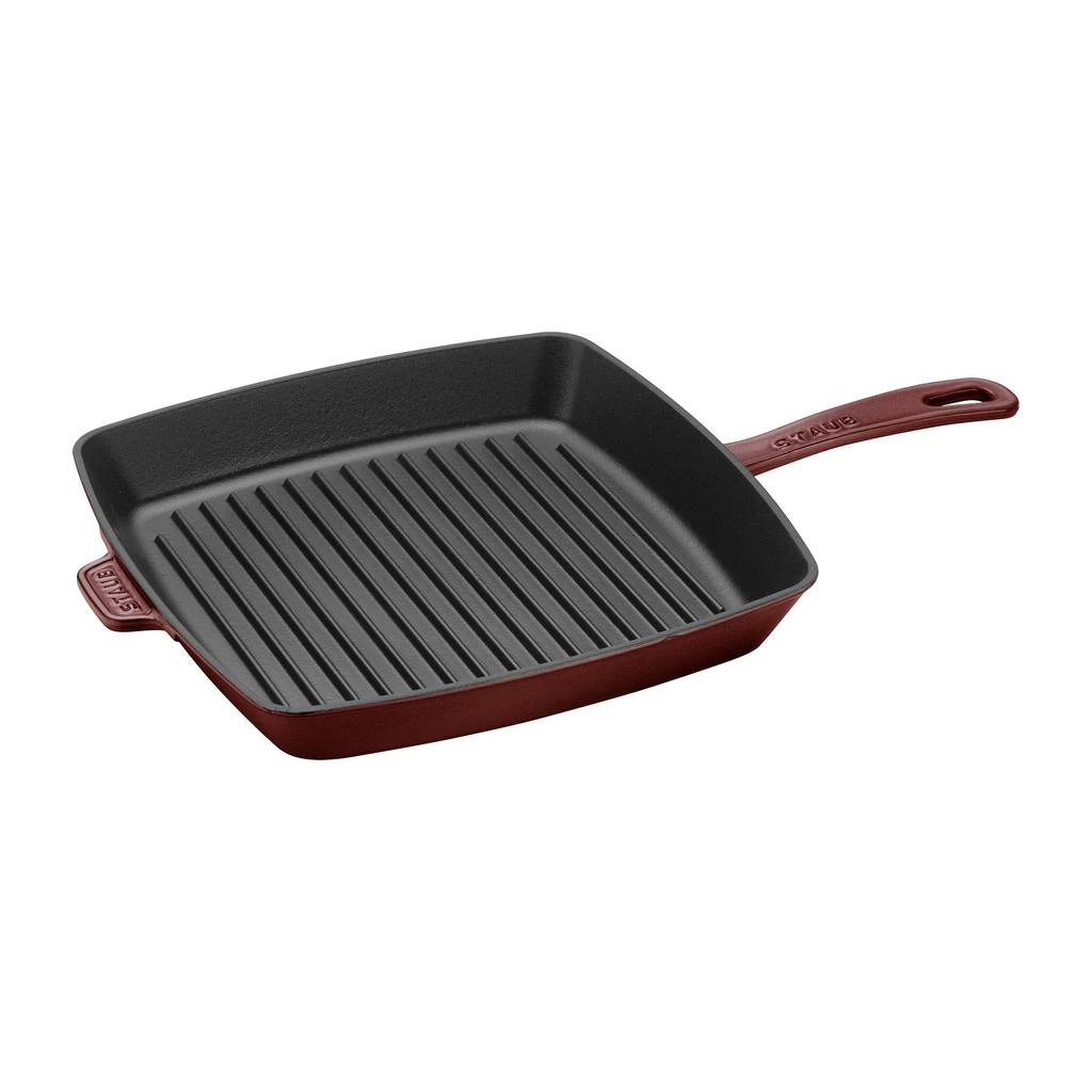 商品Staub|Cast Iron 12-inch Square Grill Pan,价格¥1206,第1张图片