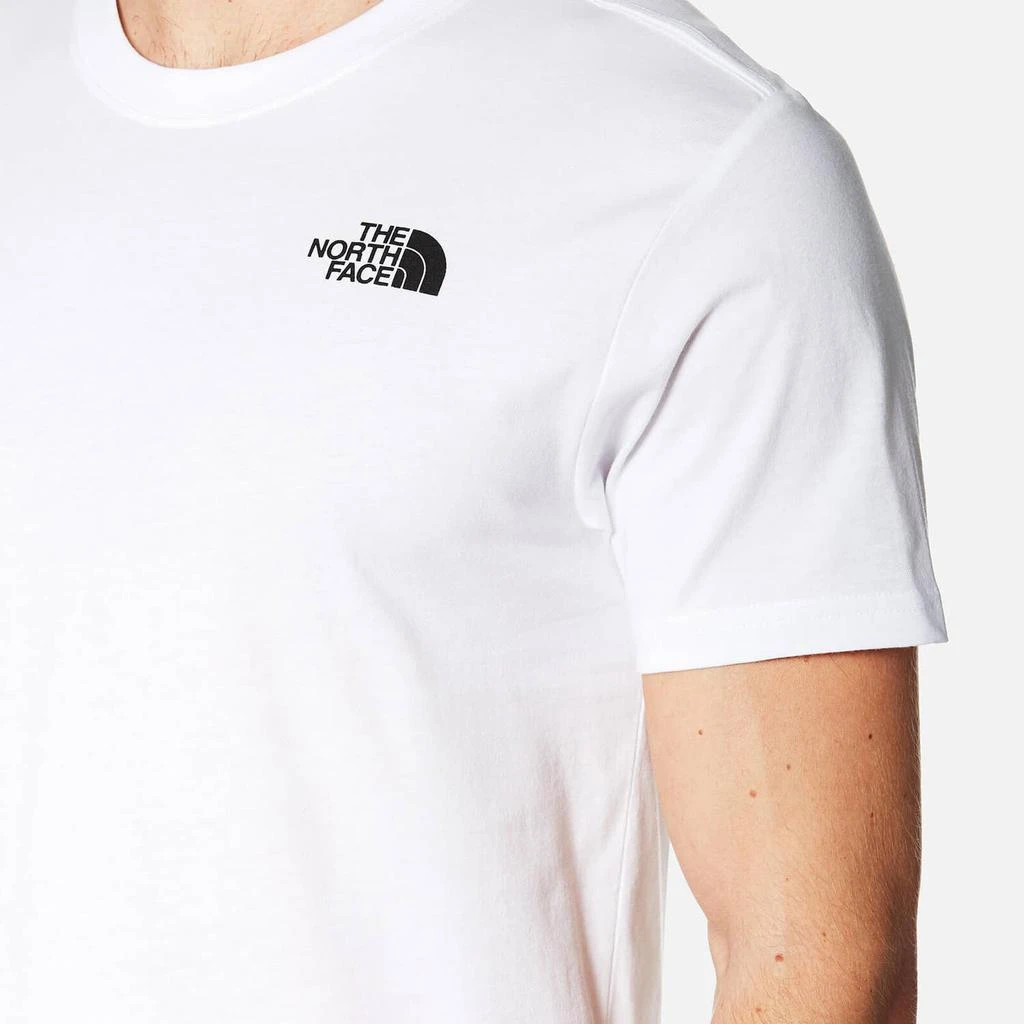 商品The North Face|The North Face Men's Redbox Celebration Short Sleeve T-Shirt - TNF White,价格¥140,第5张图片详细描述